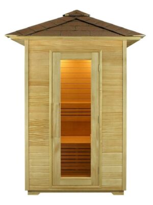 CenturaHeat 2 Person Outdoor Sauna House | Pro-Line Direct