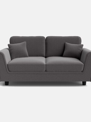 Ascot Highback 2 Seater Sofa - Stormy Skies
