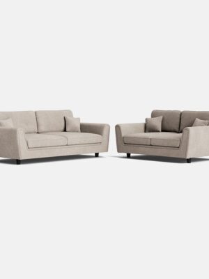 Ascot Highback 3 & 2 Seater Set - Summer Linen